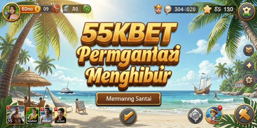 Tampilan gameplay 55KBET yang mengasyikkan dan penuh warna.