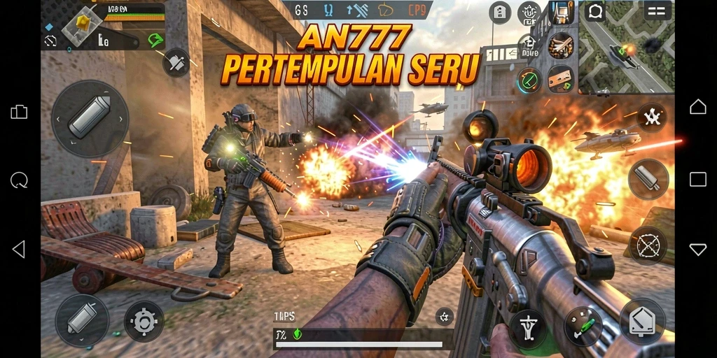 Gameplay seru dan mendebarkan dalam AN777.