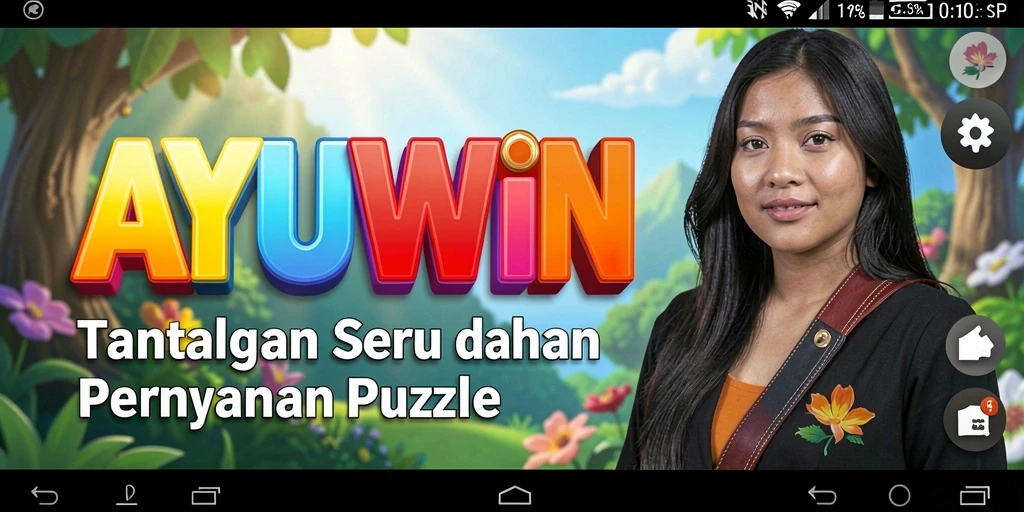 Gameplay seru dari AYUWIN dengan tantangan puzzle menarik.