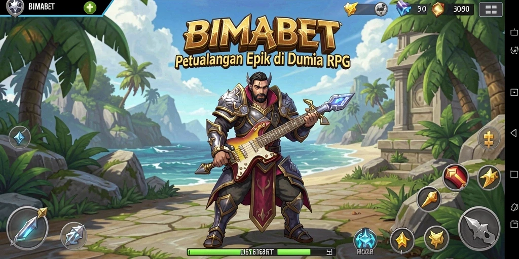 Tangkapan layar gameplay BIMABET, menunjukkan aksi pertarungan yang seru dan menantang.