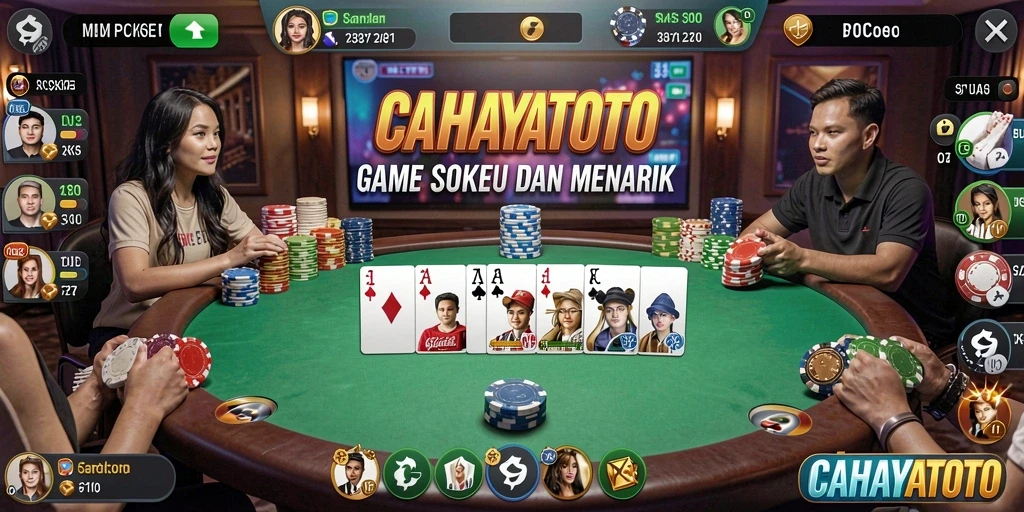 Tampilan gameplay CAHAYATOTO yang seru dan menarik.