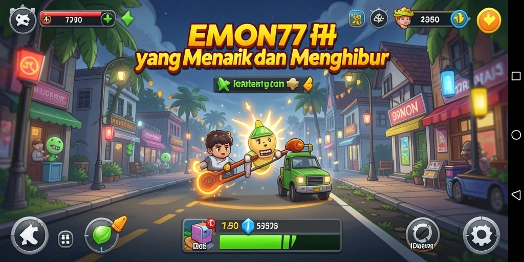 Tampilan gameplay Idle yang menarik dan menyenangkan.