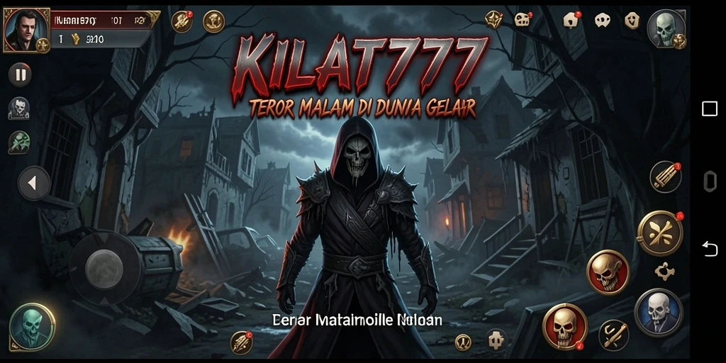 Tangkapan layar KILAT777 menampilkan momen menegangkan di dunia horor.