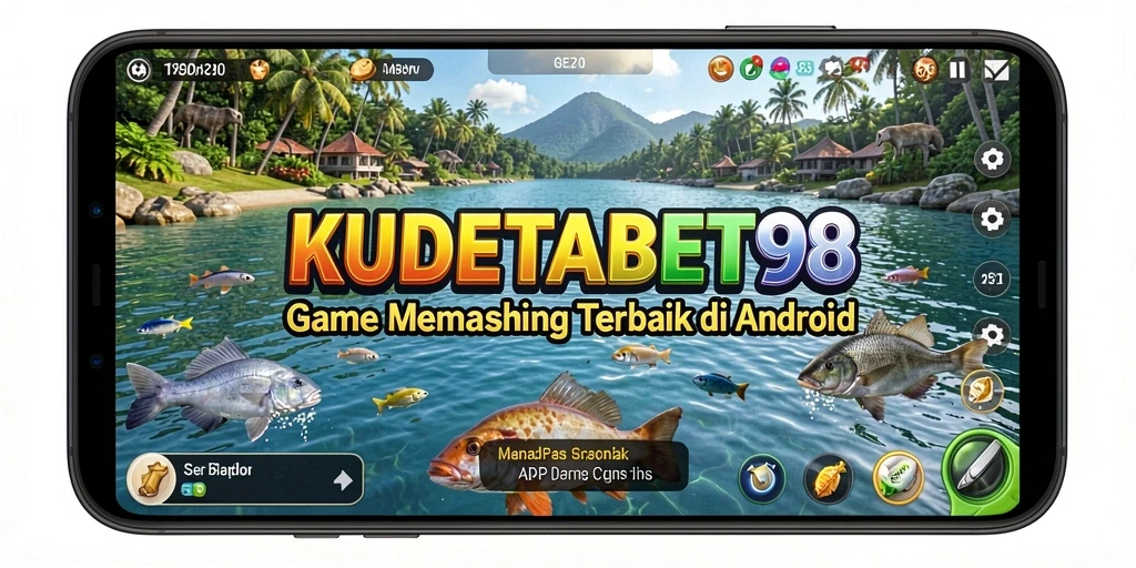 Tampilan gameplay KUDETABET98 yang menarik saat memancing.