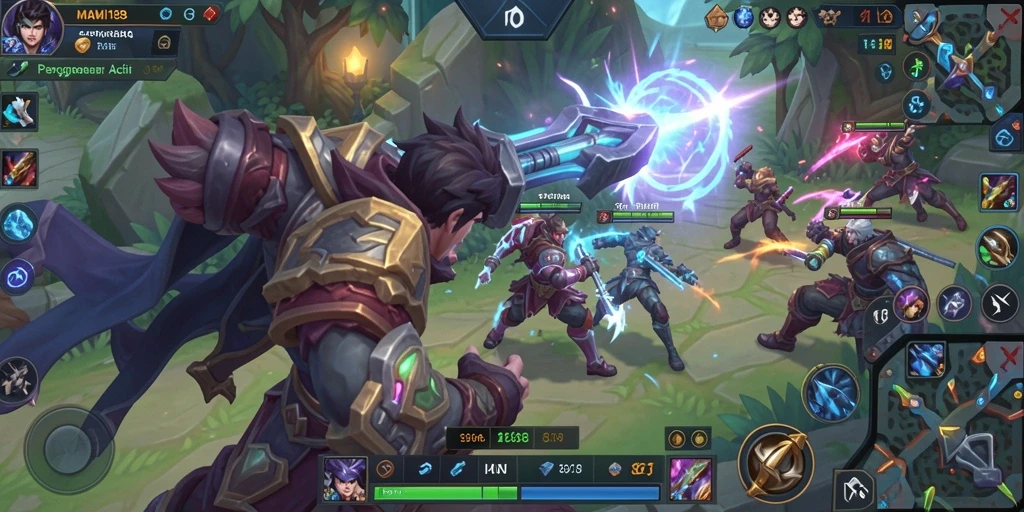 Gameplay seru di arena pertempuran MAMI188 yang penuh strategi.