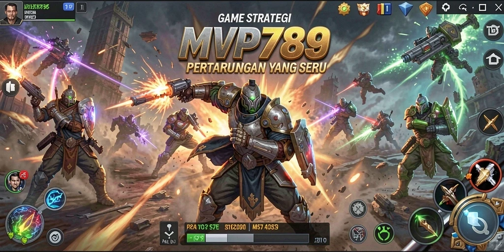 Tampilan gameplay seru dari MVP789 yang penuh strategi.