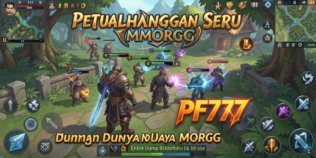 Tampilan gameplay PF777 yang luar biasa memukau di dunia MMORPG.