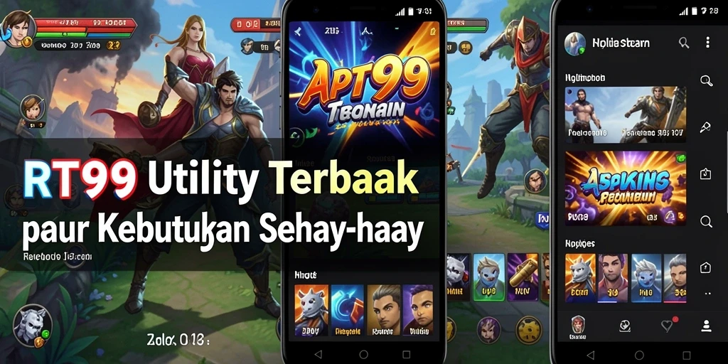 Screenshot utama RT99 yang menunjukkan fitur-fitur utility yang berguna.